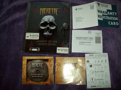 heretic - shadow... big box and contents 1.JPG