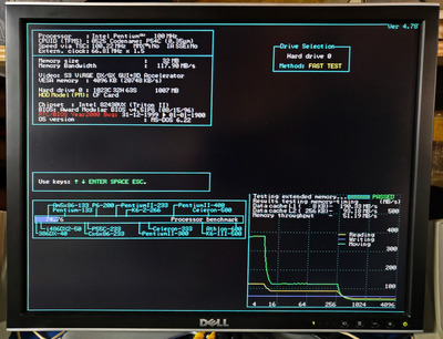 Shuttle Hot 557 motherboard - testing.jpg