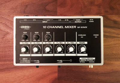 Edirol M-10MX Mixer.jpg