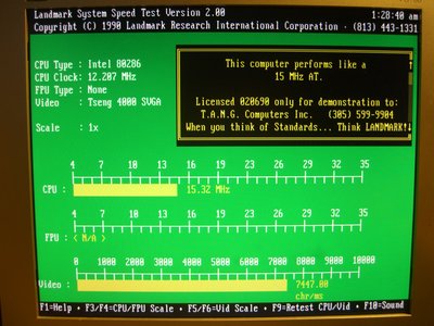 Chips chipset motherbiard Intel 286 12 MHz Landmark Parity disabled.JPG