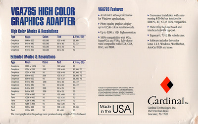 Cardinal VGA765 High Color Graphics Adapter - Box Back.jpg
