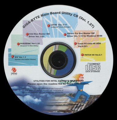 GIGA-BYTE Main Board Utility CD (Ver. 1.27) - CD.jpg