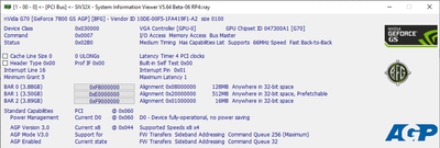 nVidia G70 [GeForce 7800 GS AGP] [BFG] - Vendor ID 10DE-00F5-1FA419F1-A2 Chipset ID 047300A1 [G70].png