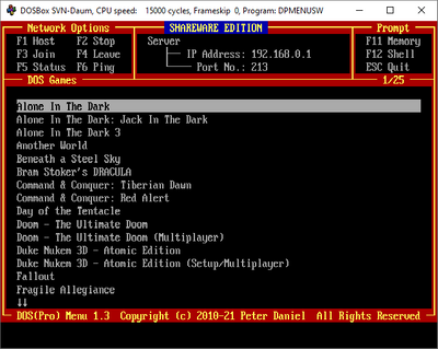 DOS(Pro) Menu 1.3 - Screenshot.png